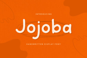 Jojoba-Simple Handwritten Font