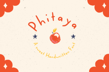 Phitaya - A Sweet Handwritten Font