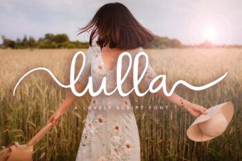 Lulla - A Lovely Script Font