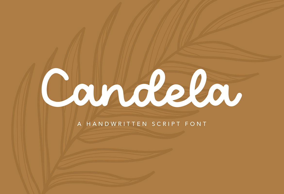 Candela Beauty Handwritten Script